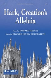 Hark Creation's Alleluia SATB choral sheet music cover
